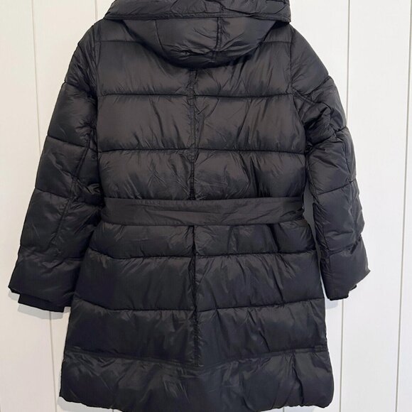 Centigrade Women Jacket Puffer with Belt Black - Picture 4 of 4